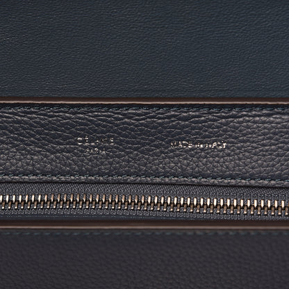 Celine Drummed Calfskin Suede Medium Trapeze Orage 6 of 8