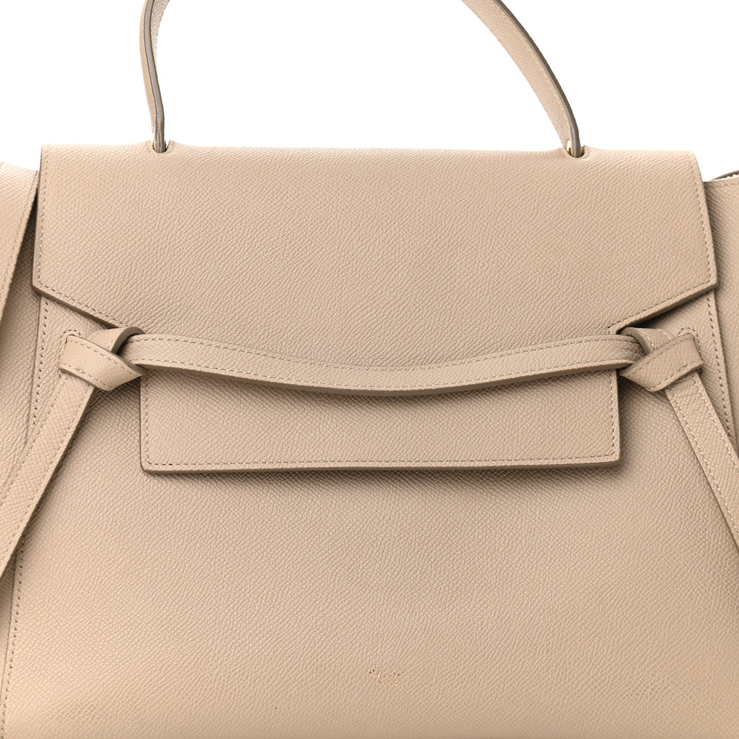 Celine Grained Calfskin Mini Belt Bag Light Taupe 8 of 14
