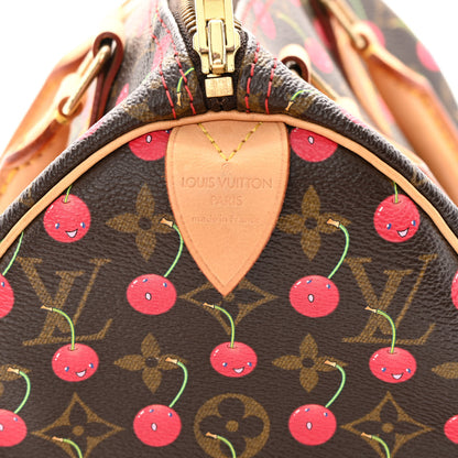 Louis Vuitton Monogram Cerises Speedy 25 11 of 17