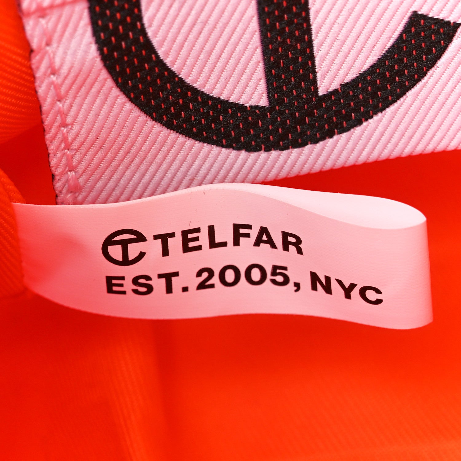 Telfar Vegan Leather Small Shopping Bag Orange 6 of 11