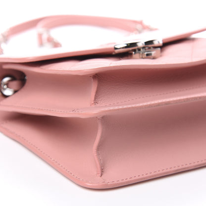 Chanel Lambskin Quilted CC Box Flap Light Pink 8 of 13