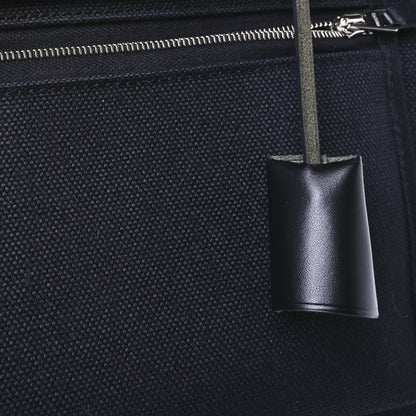 Hermes Military Toile Vache Hunter Herbag Zip Retourne 31 PM Black 7 of 11