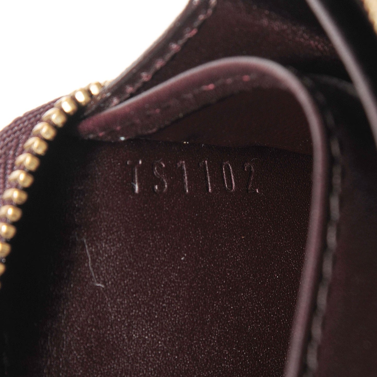 Vernis Zippy Coin Purse Wallet Amarante