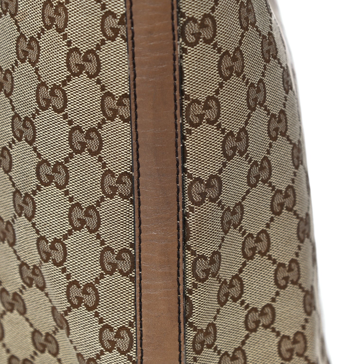 Gucci Monogram Medium Craft Tote Brown 38 of 40