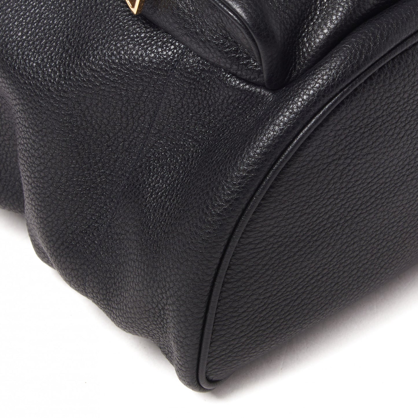 Vitello Daino Cinch Backpack Black