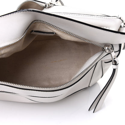 Loewe Calfskin Small Puzzle Bag White 4 of 7