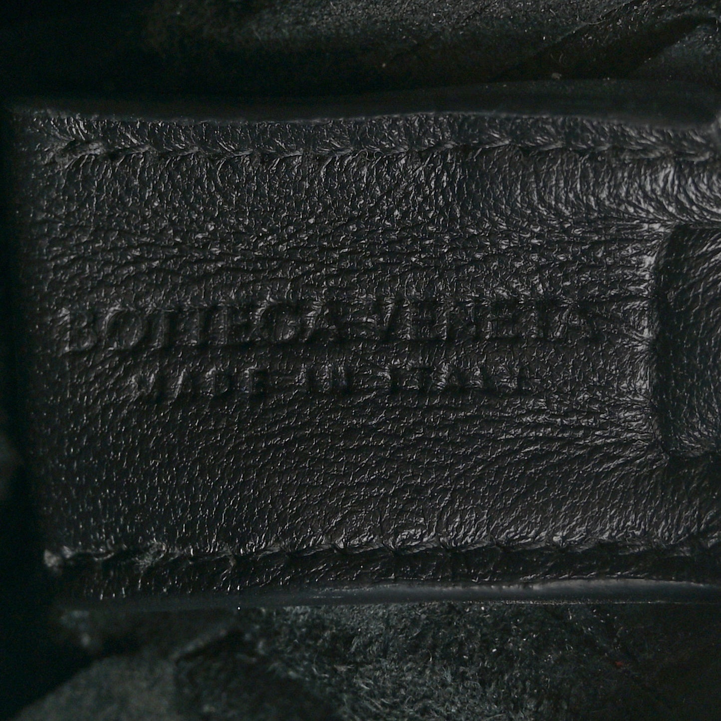 Nappa Intrecciato Small Loop Camera Bag Black