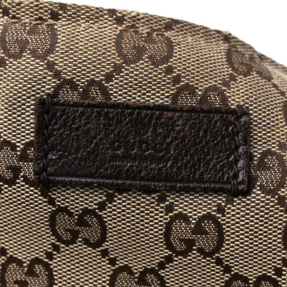Gucci GG Monogram Large Web Handle Vertical Tote Dark Brown 17 of 17