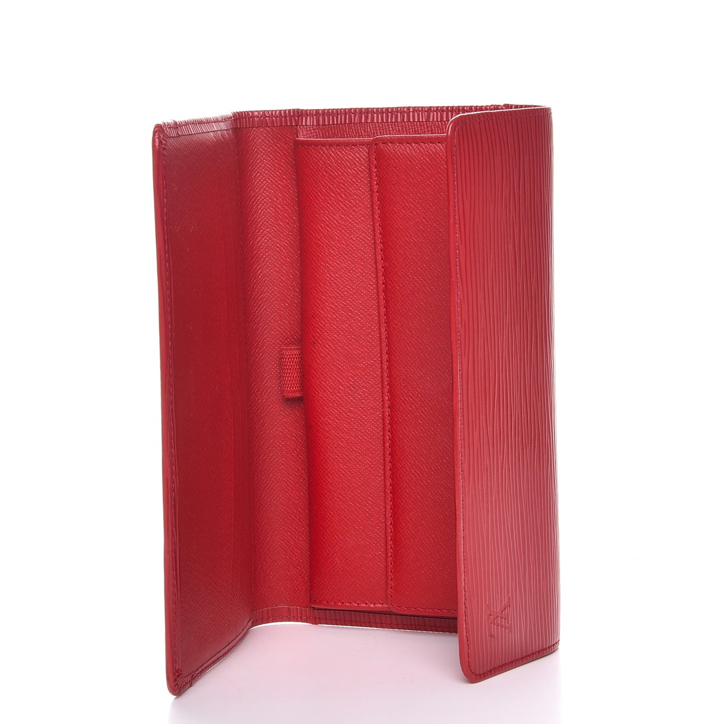 Epi Porte Tresor International Wallet Rouge