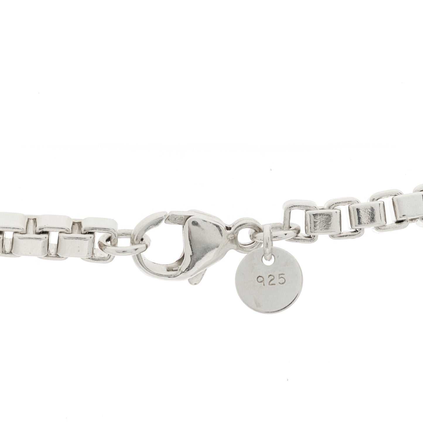 Sterling Silver 4mm Venetian Link Necklace