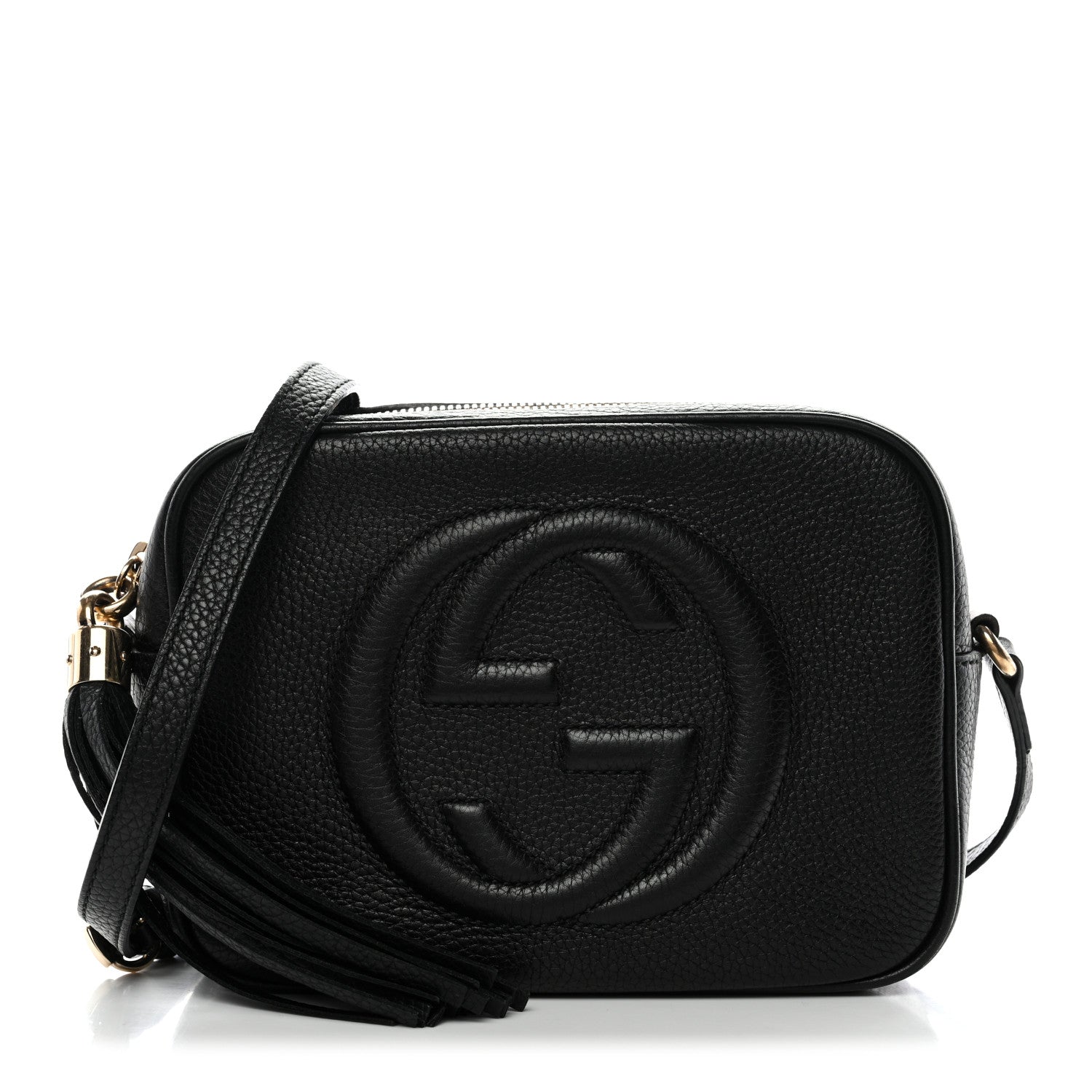 Gucci Pebbled Calfskin Small Soho Disco Bag Black 1 of 10