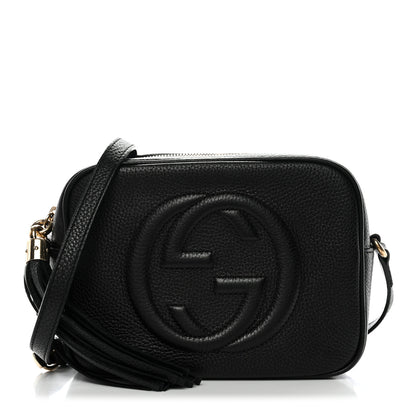 Gucci Pebbled Calfskin Small Soho Disco Bag Black 1 of 10