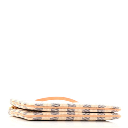 Louis Vuitton Damier Azur Double Zip Pochette 4 of 10