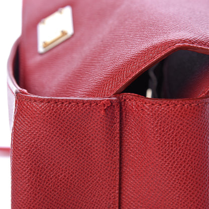 Dolce & Gabbana Dauphine Medium Miss Sicily Satchel Dark Red 14 of 20