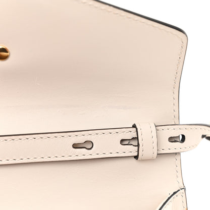 Gucci Calfskin Mini Sylvie Top Handle Bag White 11 of 14
