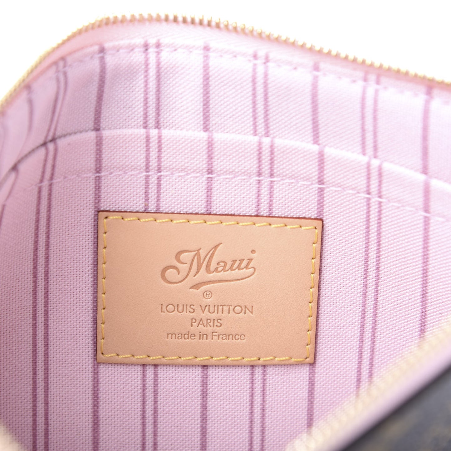 Monogram Neverfull MM GM Pochette Rose Ballerine