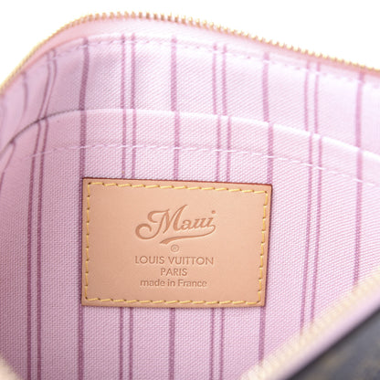 Louis Vuitton Monogram Neverfull MM GM Pochette Rose Ballerine 6 of 7