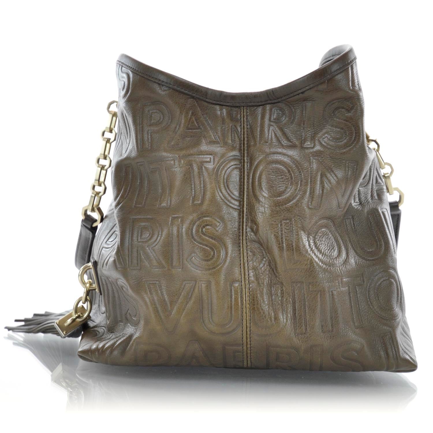 Louis Vuitton Monogram Paris Souple Whisper PM Chocolate 4 of 11