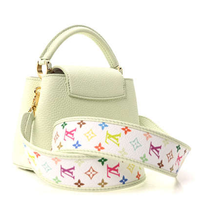 Louis Vuitton LV X TM Taurillon Mini Capucines Green 3 of 10