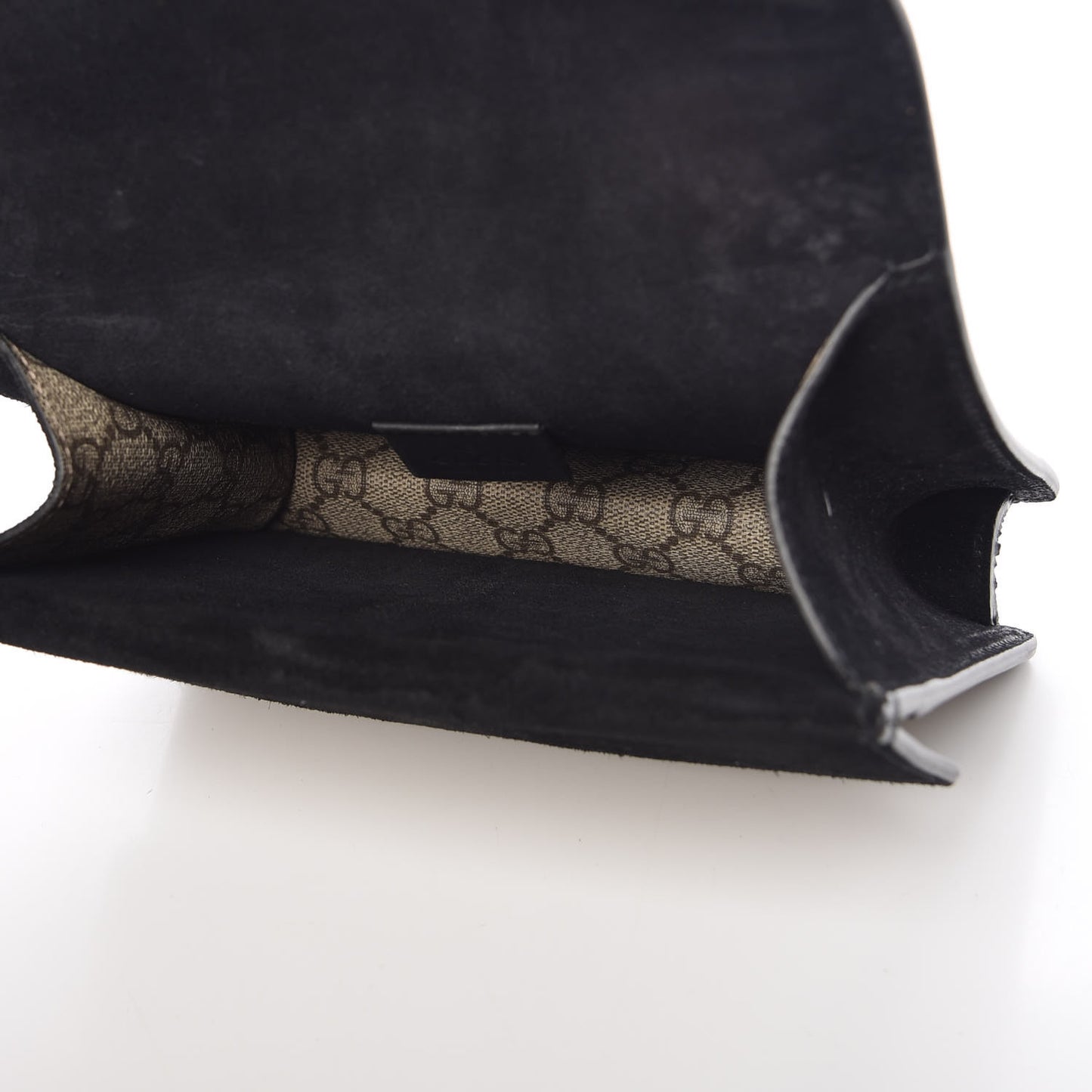 GG Supreme Monogram Mini Dionysus Shoulder Bag Black