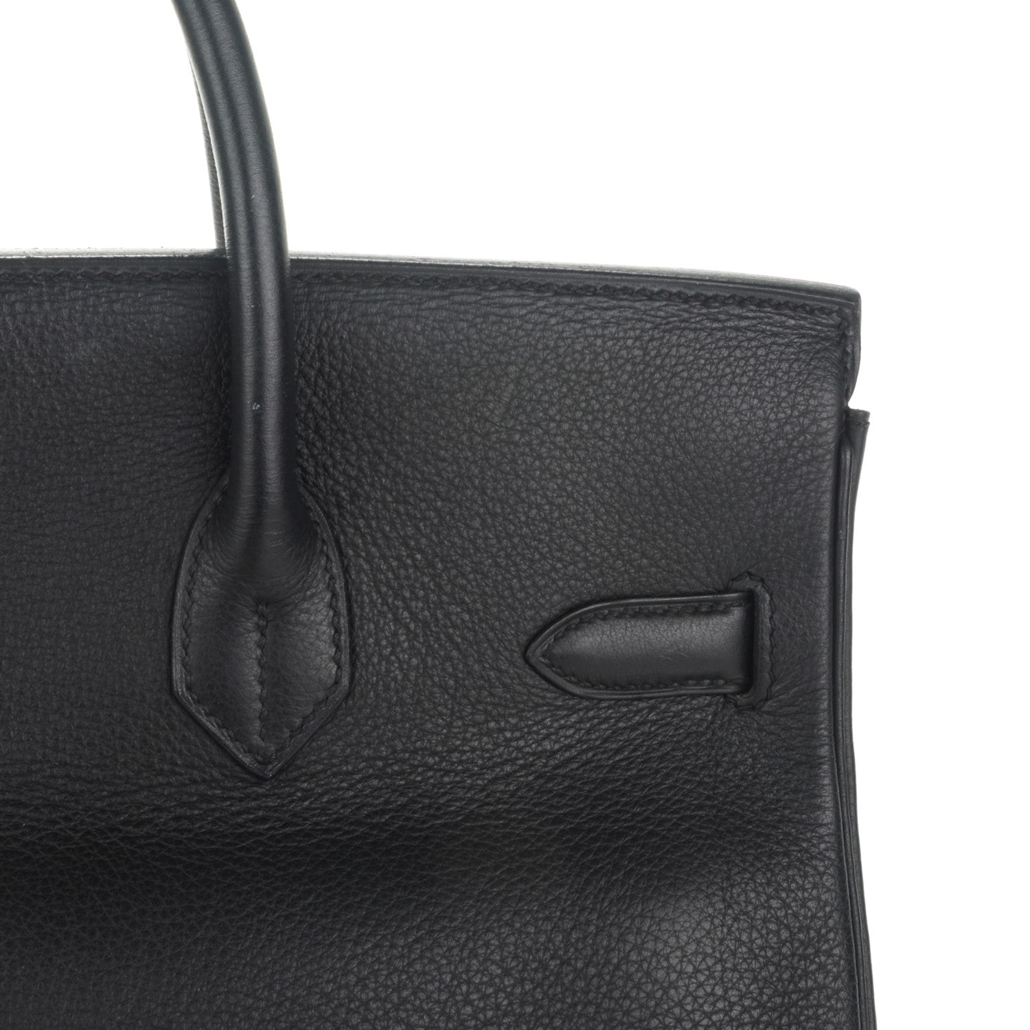 Hermes Taurillon Clemence HAC Birkin 32 Black 18 of 25