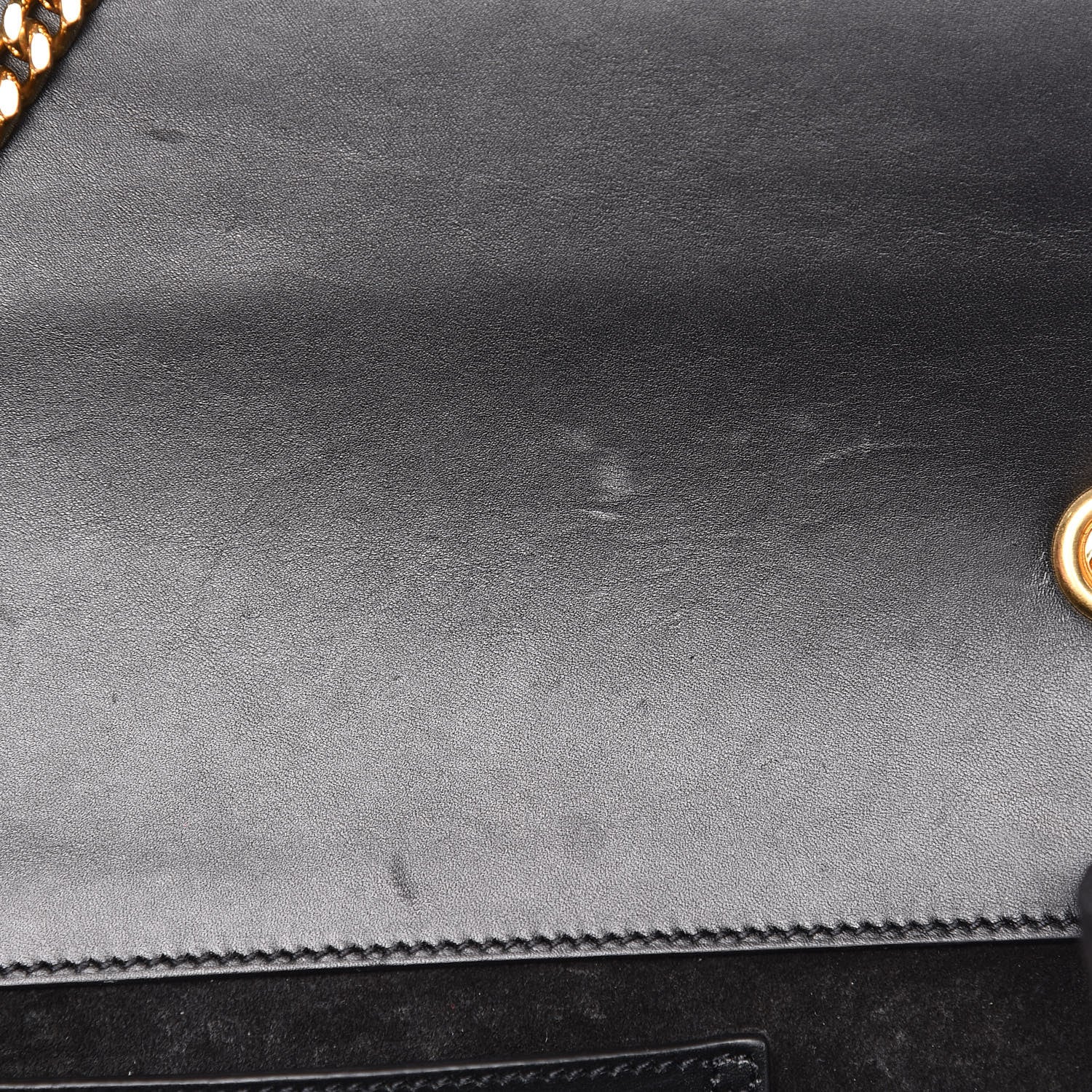 Saint Laurent Smooth Calfskin Medium Classic Monogram Kate Tassel Satchel Black 18 of 20