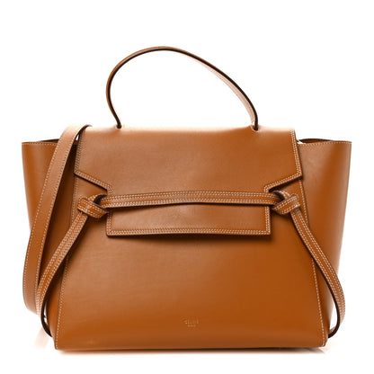 Celine Supersoft Calfskin Mini Belt Bag Tan 1 of 13