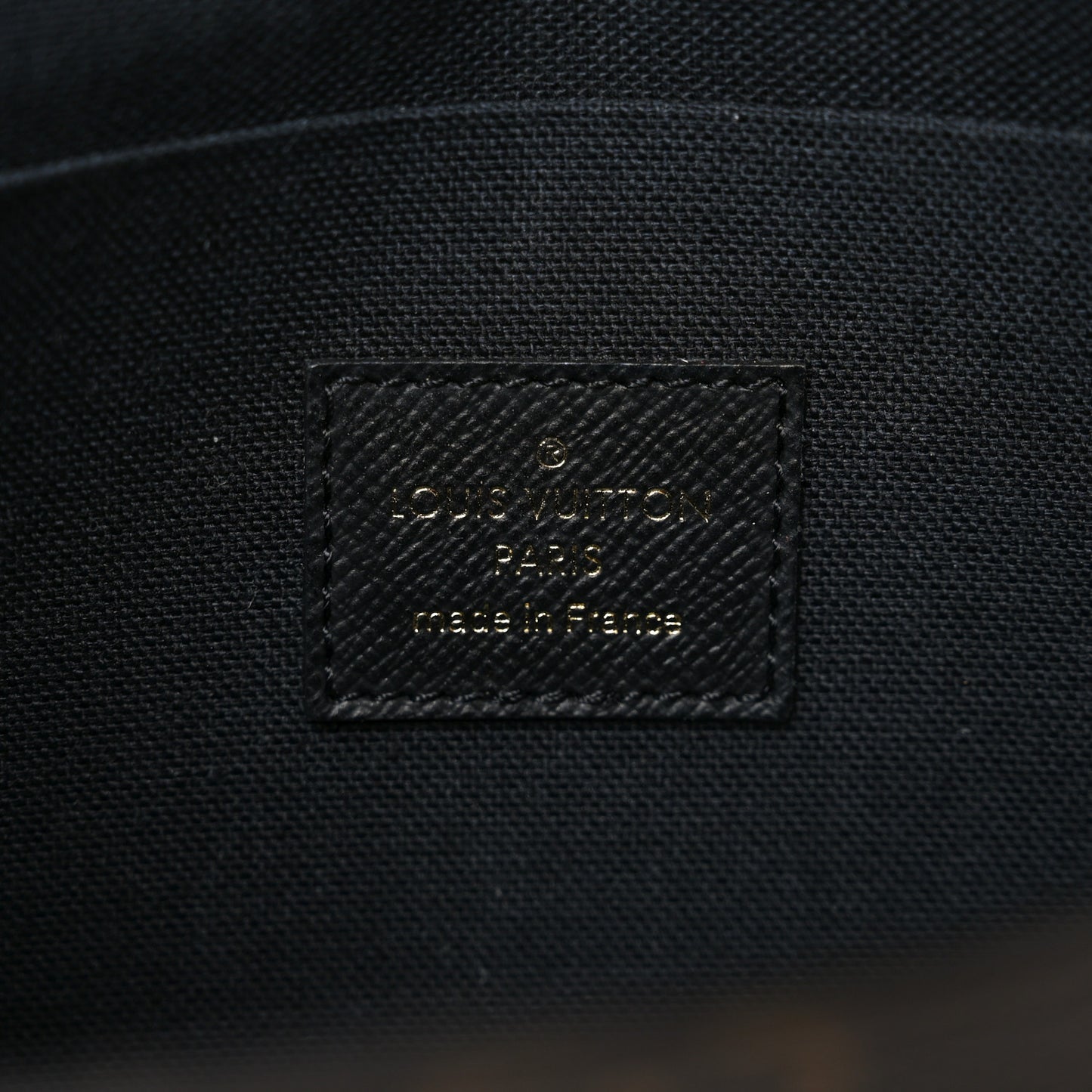 Monogram My LV World Tour Pochette Felicie Chain Wallet Black