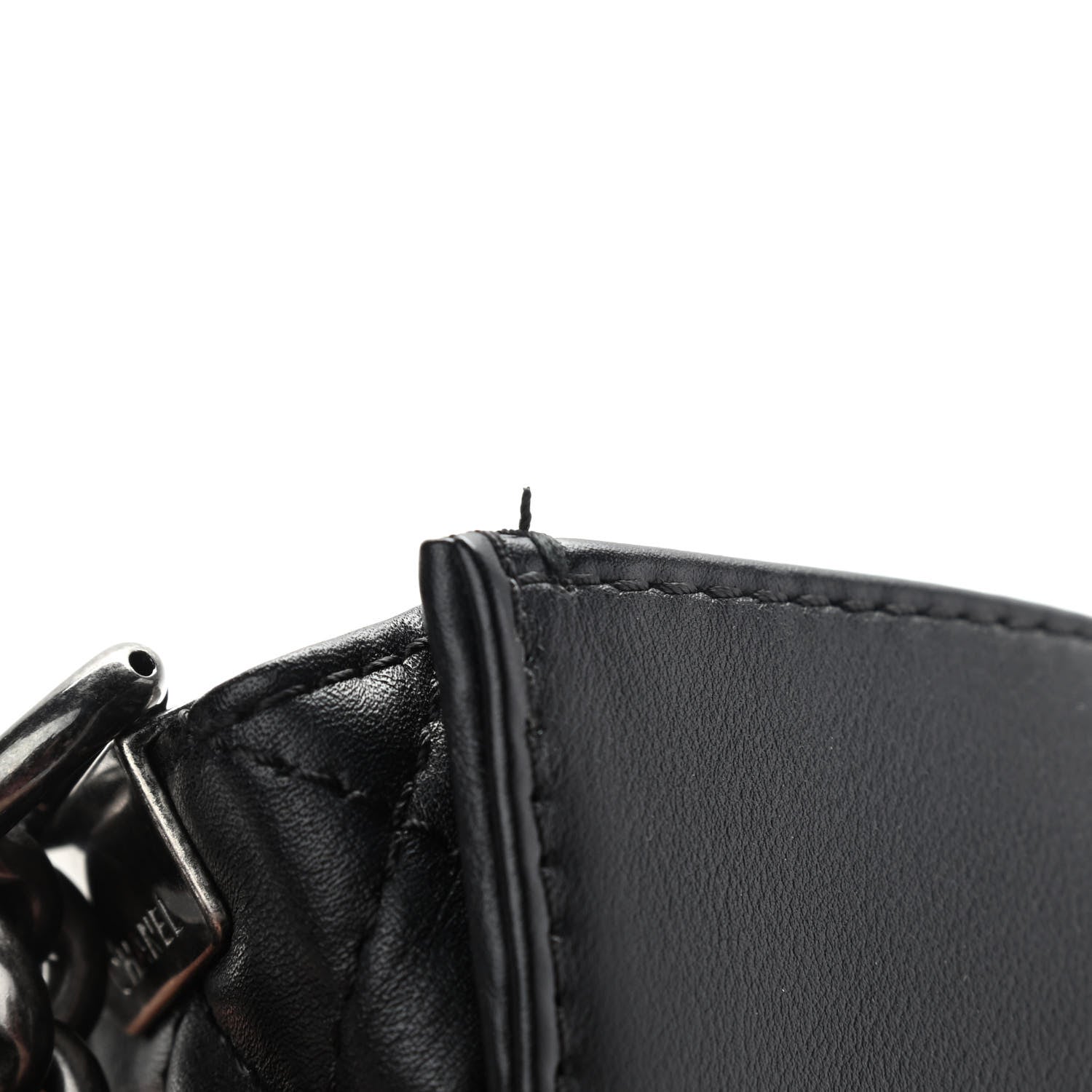 Chanel Calfskin Enchained New Medium Boy Flap Black 11 of 11