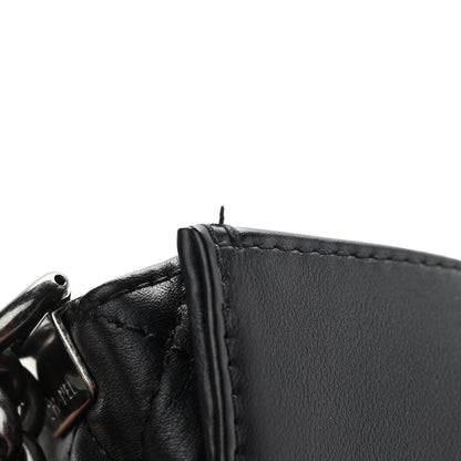 Chanel Calfskin Enchained New Medium Boy Flap Black 11 of 11