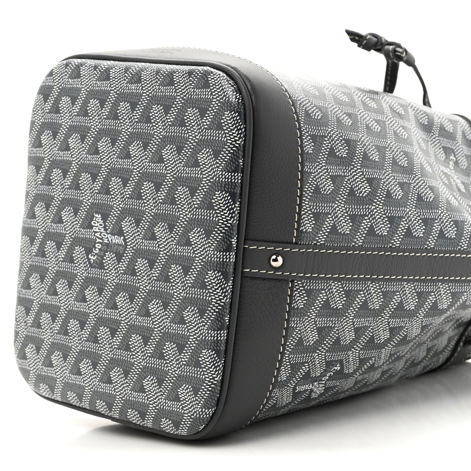 Goyard Goyardine Petit Flot Bucket Bag PM Grey 8 of 11