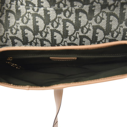 Christian Dior Monogram Double Saddle Bag Green 4 of 9