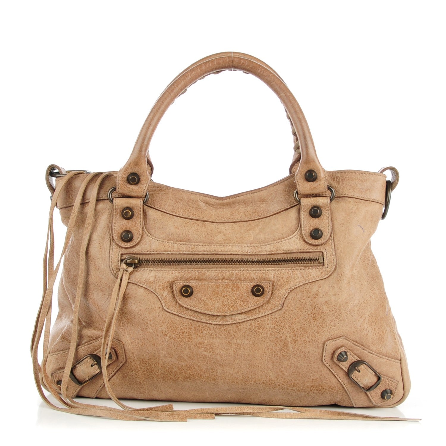 Balenciaga Agneau Classic Hardware Town Seigle 1 of 8