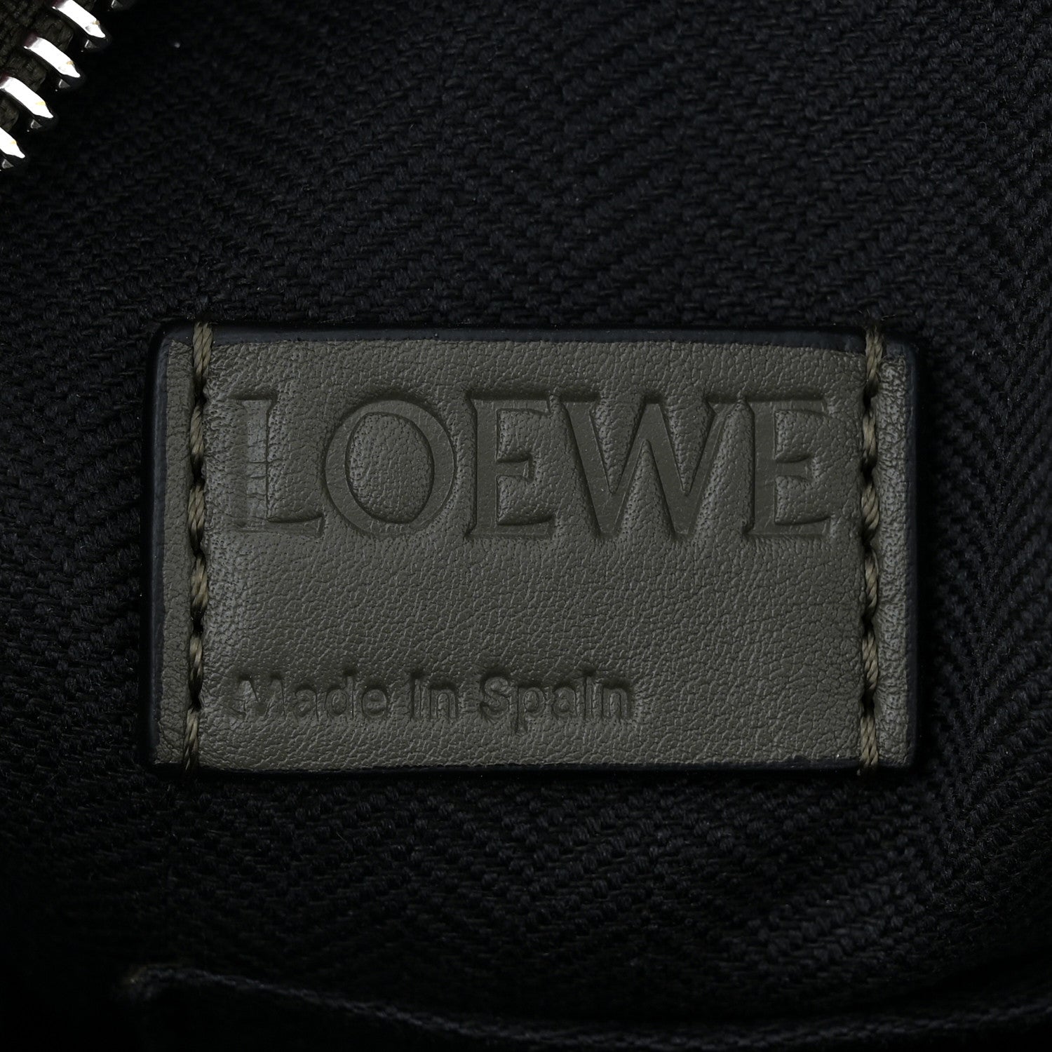 Loewe Smooth Calfskin XS Military Messenger Bag Khaki Green 6 of 10