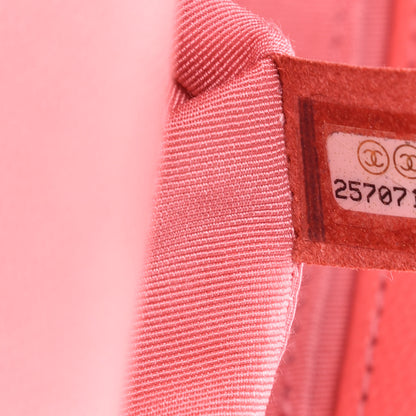 Chanel Caviar Quilted New Medium Boy Flap Pink 9 of 10
