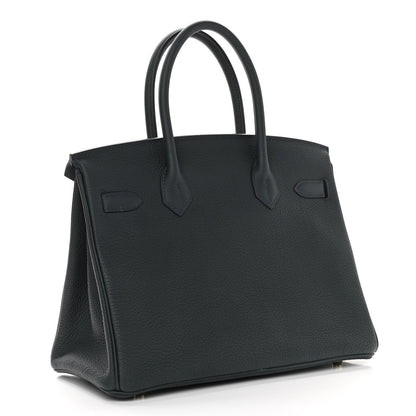 Hermes Togo Birkin 30 Vert Cypress 2 of 14