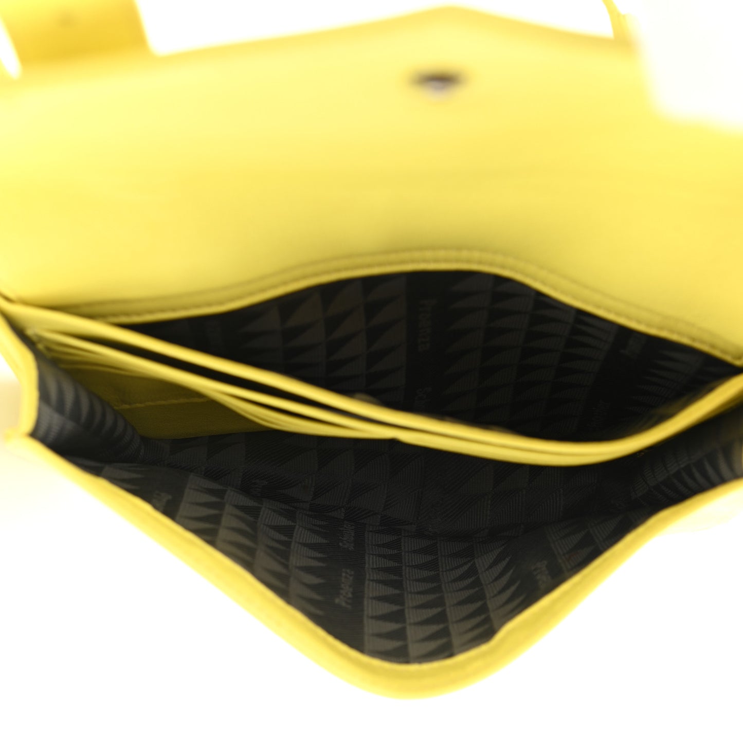 Lambskin PS1 Crossbody Wallet Yellow