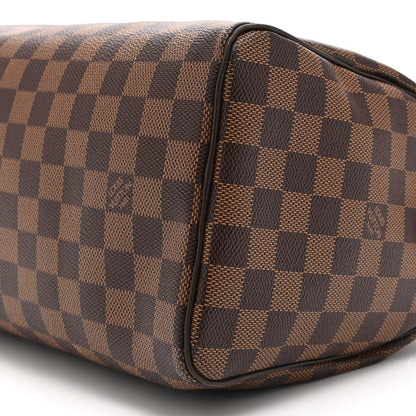 Louis Vuitton Damier Ebene Speedy 25 19 of 19