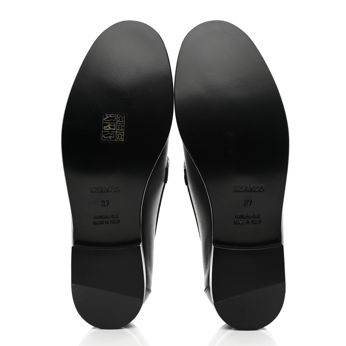 Calfskin Womens Destin Loafers 37 Black