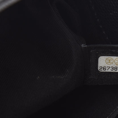 Chanel Caviar Quilted Medium Boy Flap Black 9 of 12