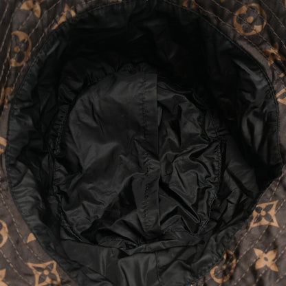 Louis Vuitton Nylon Monogram Reversible Bob Bucket Hat S Brown Black 7 of 9