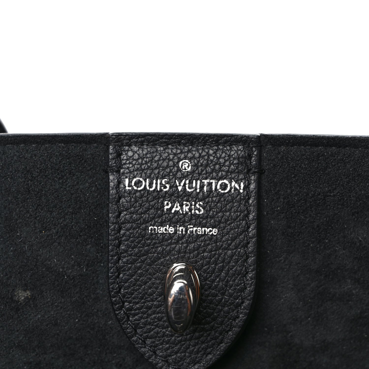 Louis Vuitton Calfskin Lockme Cabas Black 6 of 8