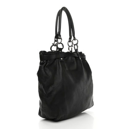 Lanvin Calfskin Kansas Tote Black 3 of 9