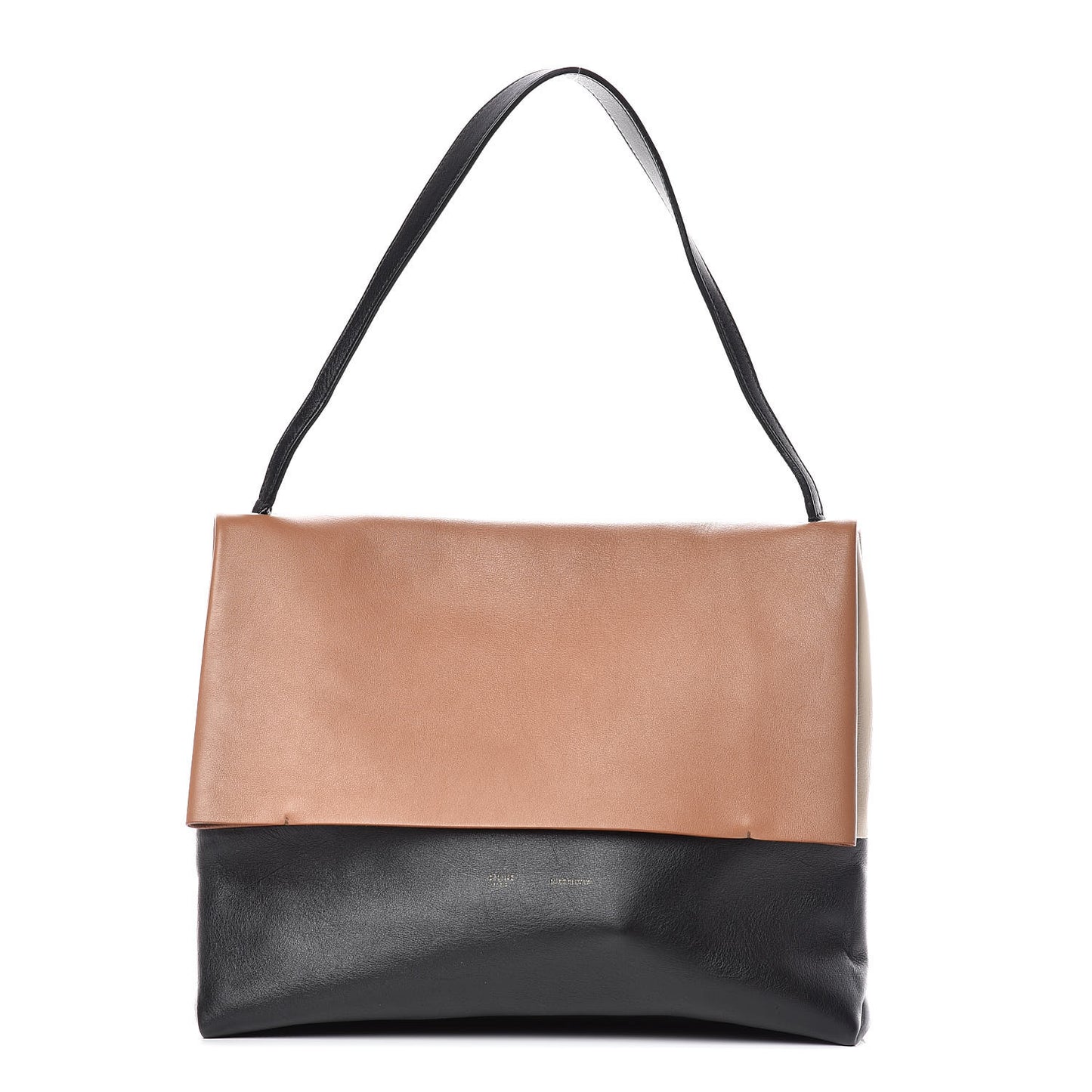 Calfskin All Soft Shoulder Bag Tan