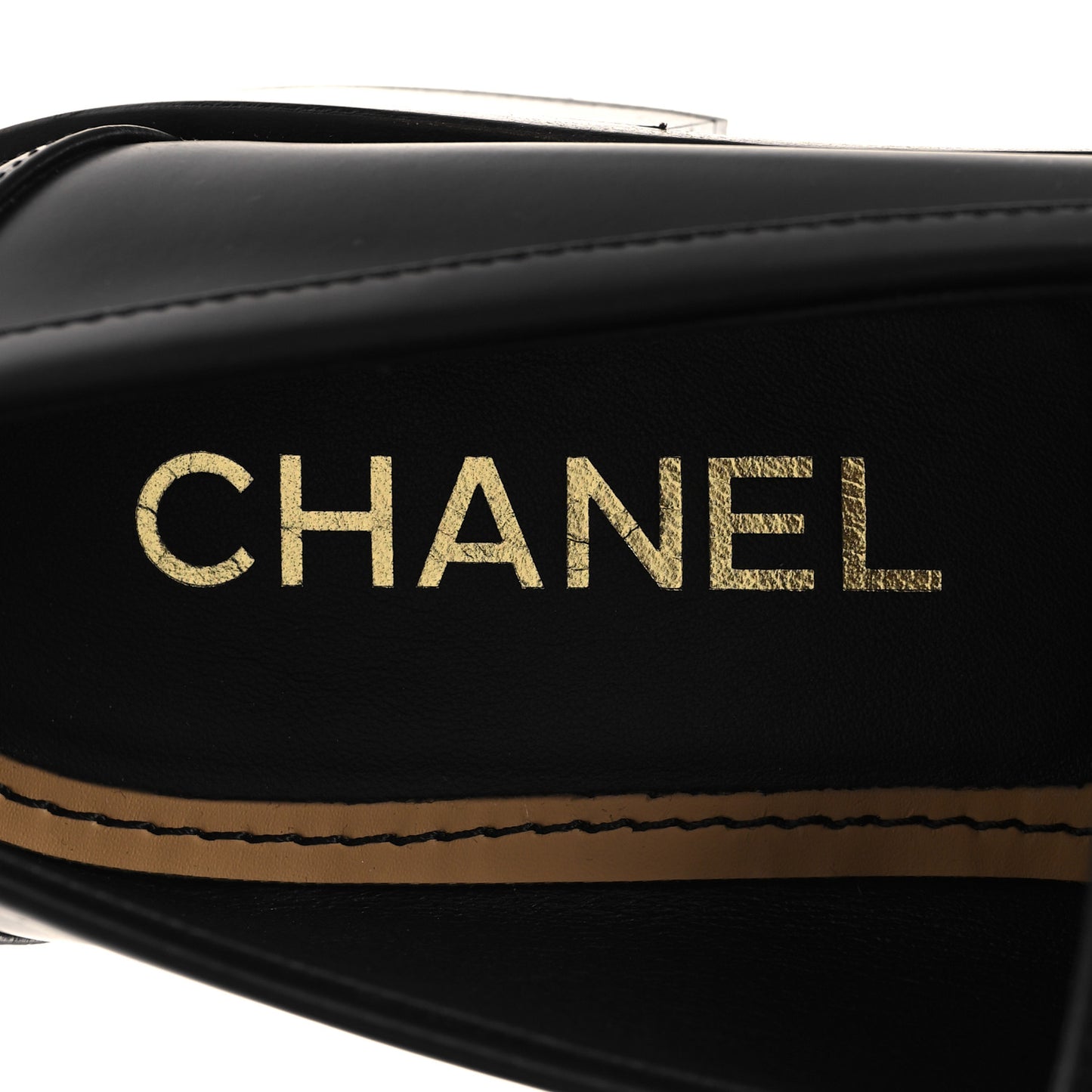 Calfskin Camellia CC Loafers 40 Black