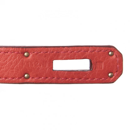 Hermes Taurillon Clemence Jypsiere 28 Bougainvillea 11 of 12