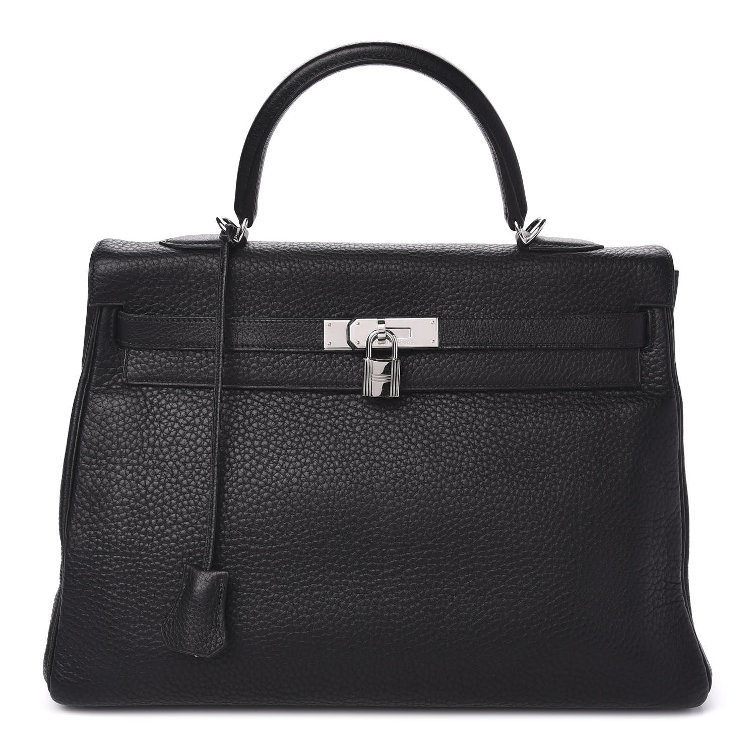 Hermes Taurillon Clemence Kelly Retourne 35 Black 1 of 10