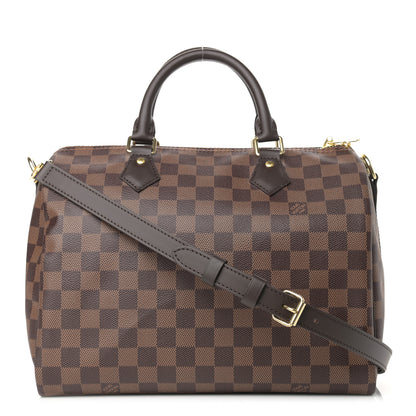 Louis Vuitton Damier Ebene Speedy Bandouliere 30 1 of 8
