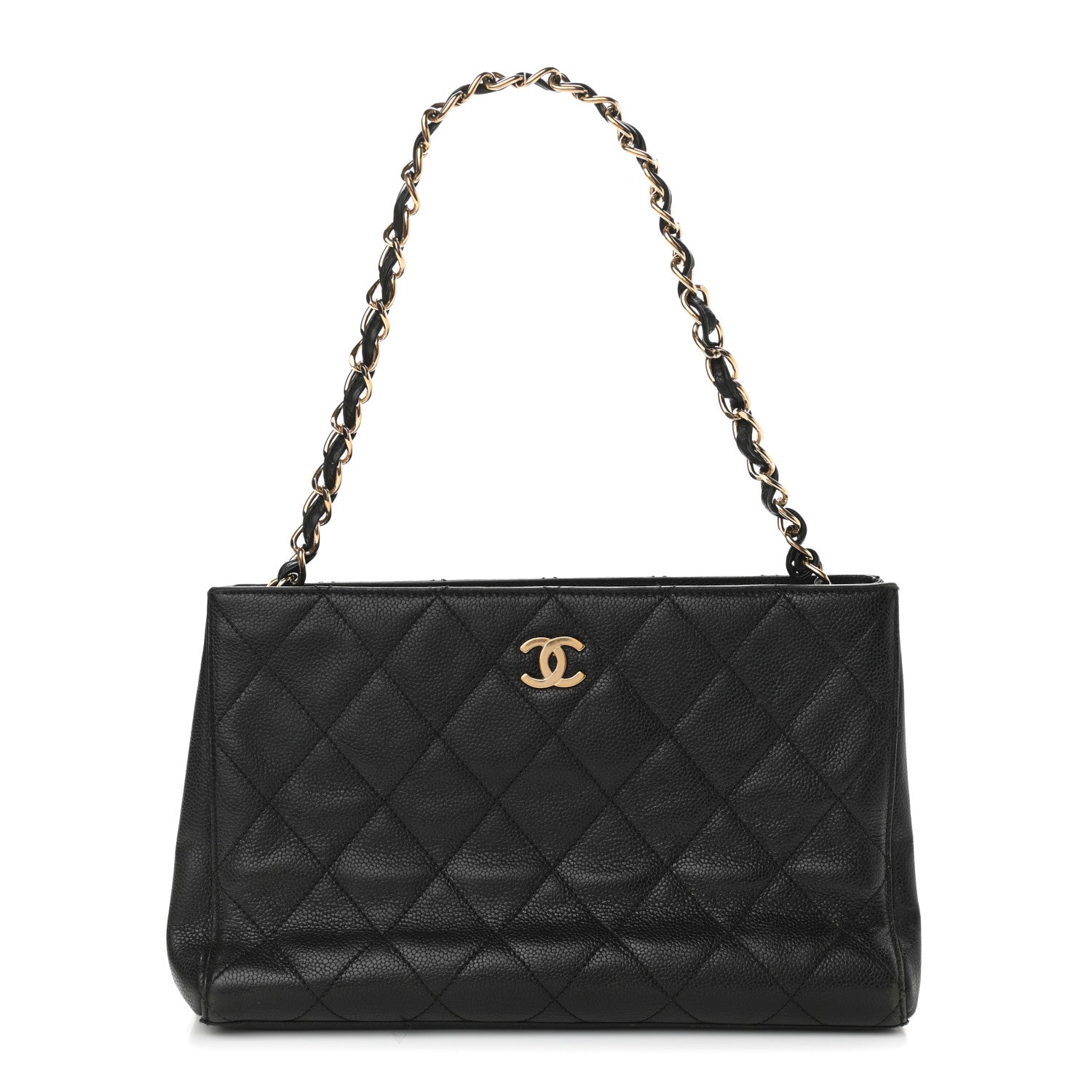 Chanel Caviar Quilted Shoulder Bag Black 1 of 11