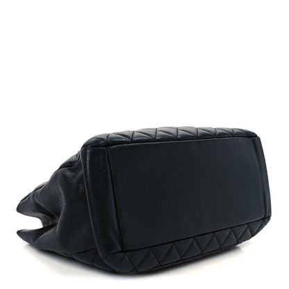 Chanel Caviar Quilted Grand Shopping Tote GST Black 4 of 10